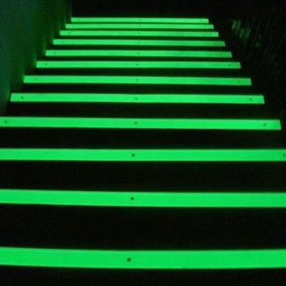 Glow-in-the-Dark Safety Tape.