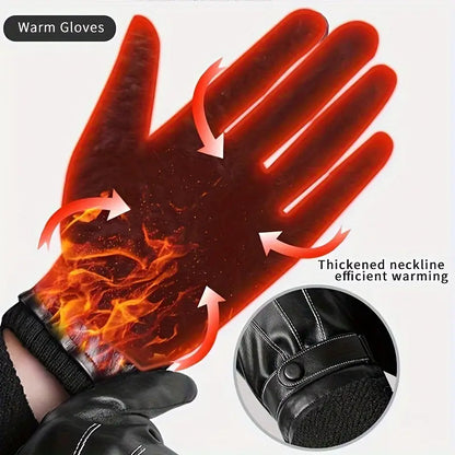 Men's Winter Touchscreen Gloves -