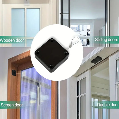 Automatic Door Closer with Steel Cable.